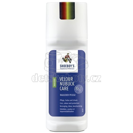 Impregnace a v&yacute;živa s oživen&iacute;m barev, Shoeboy's Velours nubuck 75 ml - bezbarv&aacute;